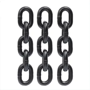 Factory Black Hot DIP Galvanized Self Color Grade 80 En818-2 Alloy Steel Lifting G80 Chain