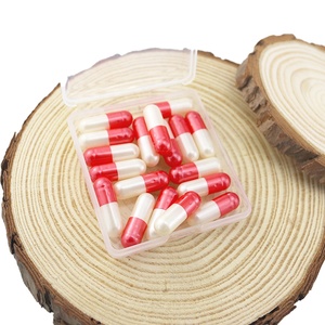 ขนาด00 0 1 2 3 4สีชมพู/ขาวว่างเจลาตินแคปซูลยากยา - Product Image 4