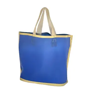 Factory Outlet borsa per la spesa riciclata borsa per negozio di abbigliamento in plastica borsa per manico regalo per Logo di abbigliamento personalizzato