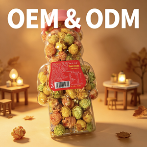 Fabrication sous contrat de pop-corn instantané en pot portable 128G, qualité export, saveurs mélangées personnalisées, <span class=keywords><strong>goût</strong></span> sucré, maïs non-OGM - Product Image 2