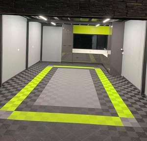 Hiện đại lồng vào nhau gạch lát sàn nhà để xe cứng nhắc mô-đun màu chống trượt công nghiệp thảm nhựa cho cửa hàng Chi tiết ô tô - Product Image 5