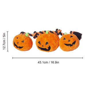 Juguetes para mascotas de alta calidad divertido lindo 2024 nuevo juguete de calabaza de Halloween JACK Aterns en una cuerda-naranja + juguetes de peluche personalizados - Product Image 4