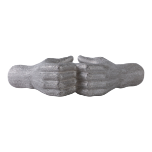 Scultura in ceramica a forma di cuore, ornamento decorativo per la casa, il bagno, l'ufficio, la scrivania, il soggiorno. - Product Image 6