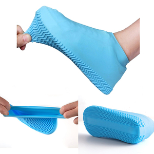 Couvre-chaussures en Silicone réutilisable, 3 pièces, couverture de pluie, imperméable, C couverture de bottes - Product Image 2