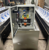 Abreuvoir automatique en acier inoxydable 304 résistant à la corrosion pour bétail, avec trou de drainage pour vaches et moutons