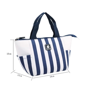 Bolsas de supermercado reutilizables y plegables de poliéster, bolsas de mano de plástico con bolsillos y asas largas, bolsas ligeras con asas plegables. - Product Image 4