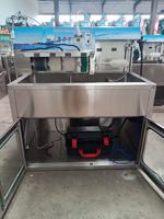 Machine industrielle et commerciale de lavage et de séchage de chaussures avec stérilisation par moteur et séchage, processus de transformation de l'humide en l'essuyé