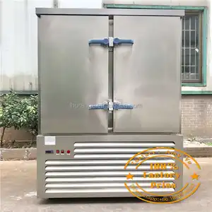 600L 700L double door deep freezer quick freezer contact plate blast chiller freezer