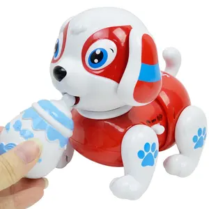 产品批发教育0618智能喂养机器人狗玩具互动音乐电子狗小狗宠物儿童