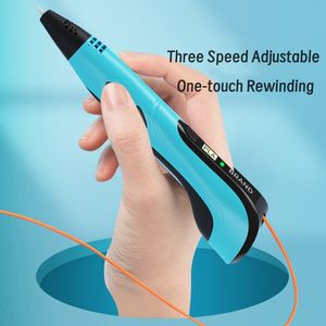 OEM <span class=keywords><strong>3D</strong></span> 펜 LED 스크린 DIY PLA 필라멘트 창의적인 장난감 선물 어린이 그림용 <span class=keywords><strong>3D</strong></span> 프린팅 펜 <span class=keywords><strong>3D</strong></span> 프린터 펜 - Product Image 2