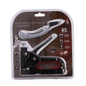 Agrafeuse manuelle robuste pour menuiserie, rembourrage, bricolage, construction en acier, poignée <span class=keywords><strong>ergonomique</strong></span> - Product Image 5