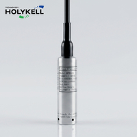 Sensor Level Submersible Holykell Anti Petir 4-20mA RS485 IP68 Transmitter Kedalaman Hidrostatis untuk Kontrol Stasiun Pompa