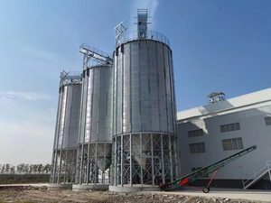 <span class=keywords><strong>Silo</strong></span> de stockage en acier galvanisé de 275, 450, 600 g pour maïs, céréales, soja, <span class=keywords><strong>granulés</strong></span> de <span class=keywords><strong>bois</strong></span>, capacité 500 tonnes, pour les meuneries et les usines de <span class=keywords><strong>granulés</strong></span> de <span class=keywords><strong>bois</strong></span> - Product Image 3