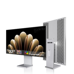 شاشة tcoprofessional 32 بوصة HDR نانو شاشة شبكية من الألومنيوم شاشة عمودية IPS مع صانعة وتحرير الفيديو - Product Image 1