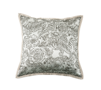 Housse de coussin géométrique moderne, noir, gris, blanc, jacquard, pour canapé, salon, décoration de la maison