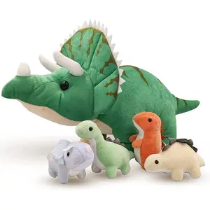 2024 New soft custom plush toys OED&ODM girl 's gift Plush dinosaur toy High quality stuffed animals plush toys