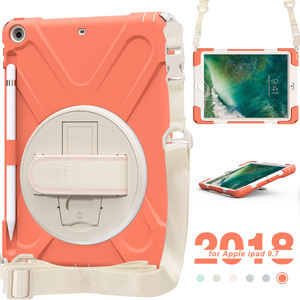 Funda protectora para tableta con soporte giratorio de 360 grados a prueba de golpes para iPad Pro 9,7 pulgadas 2018 A1822 A1823 <span class=keywords><strong>A1893</strong></span> <span class=keywords><strong>A1954</strong></span> - Product Image 6