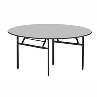 Table de banquet extérieure moderne de haute qualité 4/5/6 pieds pour des configurations de banquet polyvalentes et des événements de grande envergure