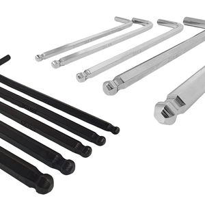 Jeu de clés Allen hexagonales de fabrication chinoise, SAE, métrique, <span class=keywords><strong>mm</strong></span>, pouce, traitées thermiquement, poignée en T - Product Image 2