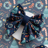 Ensemble Harnais de Noël pour Chien OEM ODM, Harnais Anti-Traction Rembourré, Harnais pour Chien Personnalisé avec Laisse et Collier, Nœud Papillon Inclus, Vente en Gros