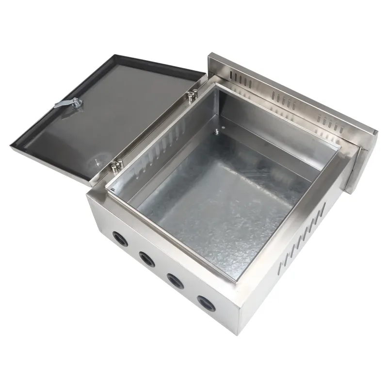 High Quality Custom Aluminum Stainless Steel Case Electronic Electric Enclosure Waterproof Distribution Box