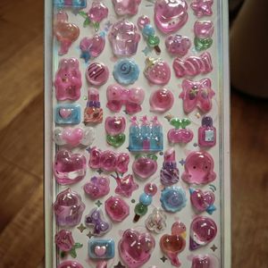 Pegatina 3D de PVC con Relieve de Diamante Personalizada, Pegatina de Cristal con Dibujos Animados para Niños, Resistente al Agua, Impresión UV, Pegatinas 3D con Relieve - Product Image 6