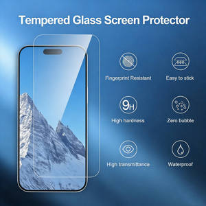 Protection d'écran en verre trempé HD transparent anti-rayures 9H pour iPhone 17 18 5G - Product Image 4