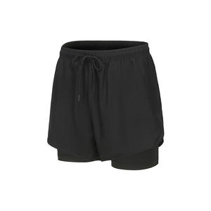 2 in 1 스포츠 스타킹 남성 속건 피트니스 마라톤 달리기 훈련 트랙 농구 더블 레이어 노출 방지 - Product Image 4