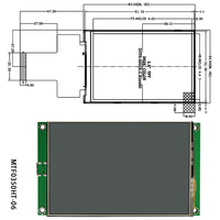 Module d'écran LCD TFT série SPI 3.5 \ "avec écran tactile carte contrôleur de pilote de résolution universelle 320*480