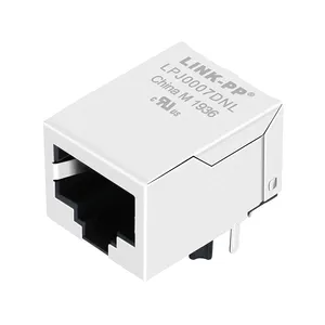 LJ-N17S1A-YE-F 4400-LF1S RD1-106B1A1A 10 / 100 Base-T Connector RJ45 Jack PCB Mount