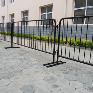 Barrière de sécurité portable, amovible, antirouille, imperméable, écologique, durable, clôture temporaire pour chantier de construction, clôture pour foule - Product Image 6