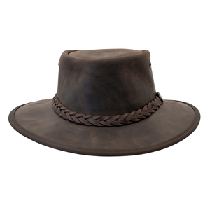 Customized <b>Western</b> Leather Fashion <b>Hats</b> New Style For Daily Use Outdoor Wear Genuine Leather Made <b>Hats</b> with Custom Logo - Product Image 2