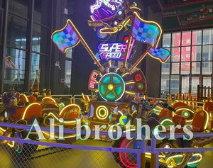 Manèges d'équipement de parc d'attractions Manège Luna en plein air Attraction <span class=keywords><strong>foraine</strong></span> Fabricant de <span class=keywords><strong>prix</strong></span> Balade en moto - Product Image 6