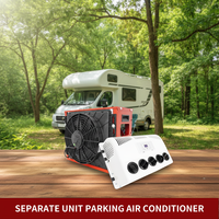 Climatiseur de stationnement pour camion Yuandu FTGC12 12V/24V, type sac à dos, 850W de puissance de refroidissement, faible consommation d'énergie, installation facile, silencieux et économe en énergie