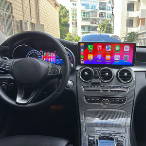 BaoShang Android13 Auto GPS Map Navi Carplay para <span class=keywords><strong>Mercedes</strong></span> Benz Clase C W205 GLC X253 2015-2019 Interacción con reproductor de Radio para coche - Product Image 1