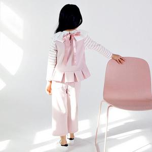 Ensemble de vêtements pour filles avec collier à volants, fabriqué en Chine - Product Image 4