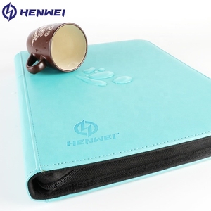 Custom Logo 12 Pocket Trading Filing Holo Leather Card Products A3 A4 <strong>A5</strong> A6 Ring <strong>Binder</strong> - Product Image 1