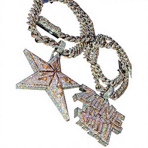 Collar con Colgante de Jade Bestia Divina Chapado en Oro de Plata 925 para Niños y Mujeres, Regalo Retro - Product Image 3