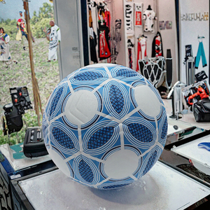 Ballon de football d'entraînement professionnel en PU taille 5 pour les sports d'équipe, les matchs en plein air et les divertissements - Product Image 3