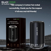 Luxe noir Oud Rose Freesia voiture désodorisant aromathérapie lumière ambiante métal vaporisateur diffuseur longue durée liquide évent USB
