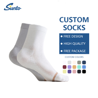Chaussettes de sport personnalisées de haute qualité pour hommes, idéales pour la course et le cyclisme – Confortables et respirantes – Vente en gros usine