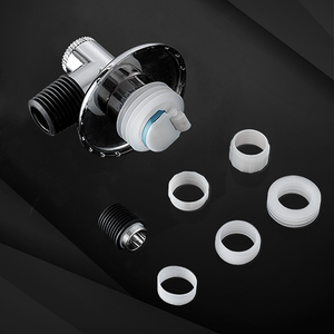 Conector de Manguera para Desagüe de Piso con Diseño Moderno, de Acero Inoxidable y Plástico Cromado, Anti-reflujo, para <span class=keywords><strong>Lavadora</strong></span> de Baño - Product Image 5