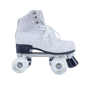 <span class=keywords><strong>Patines</strong></span> de <span class=keywords><strong>Ruedas</strong></span> con <span class=keywords><strong>4</strong></span> <span class=keywords><strong>Ruedas</strong></span> <span class=keywords><strong>para</strong></span> Hombre y <span class=keywords><strong>Mujer</strong></span>, <span class=keywords><strong>Patines</strong></span> Quad con Luces Intermitentes, Marco de Aleación de Aluminio y <span class=keywords><strong>Ruedas</strong></span> de PU - Product Image 3