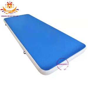 Tapis de sol gonflable personnalisé en DWF/PVC pour la gymnastique, le yoga, le basketball et les jeux aquatiques, intérieur/extérieur - Product Image 4