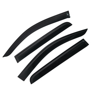 4 Deflectores de Viento Acrílicos Negros, Protectores de Lluvia y Sol <span class=keywords><strong>para</strong></span> Ventanas de Puerta, Visera <span class=keywords><strong>para</strong></span> <span class=keywords><strong>Hyundai</strong></span> <span class=keywords><strong>Santa</strong></span> <span class=keywords><strong>Fe</strong></span> 2024 2025, <span class=keywords><strong>Accesorios</strong></span> Santafe - Product Image 4