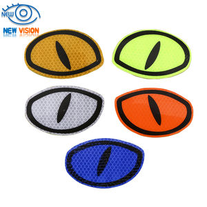 Autocollant réfléchissant autocollant pour <span class=keywords><strong>casque</strong></span> de voiture <span class=keywords><strong>moto</strong></span> dessin animé avertissement autocollant réfléchissant - Product Image 4