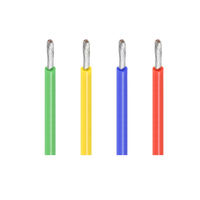 Cable Eléctrico Flexible de Cobre Estañado de un Solo Núcleo, Aislado con PVC, 16AWG 18AWG 20AWG 22AWG 600V, 100 Metros