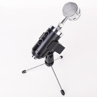 Ensemble de microphones de podcast Lane Bm800 Microphone de studio Microphones de podcast à condensateur Ensemble complet