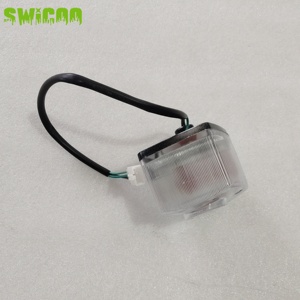 Feu arrière rétro haute performance avec lentille transparente et ampoule rouge pour Honda Dax & <span class=keywords><strong>Skyteam</strong></span> - Product Image 4