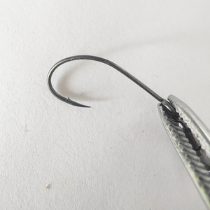 Tripla <span class=keywords><strong>figura</strong></span> otto anelli alla rinfusa modello Premium ganci per la bocca di cavallo barbiere grandi occhi esca Spinner ami per la pesca - Product Image 6